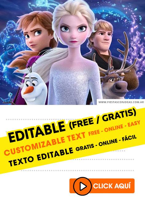 Some platforms allow you to rent frozen 2 for a limited time or purchase the movie and download it to. +15 INVITACIONES de FROZEN 2 Gratis / Free para editar ...