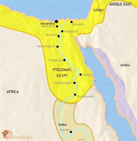Detailed Map Of Ancient Egypt