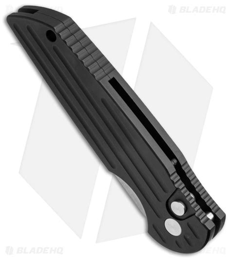 Protech Tr 3 Tactical Response Automatic Knife Grooved Left Handed 35