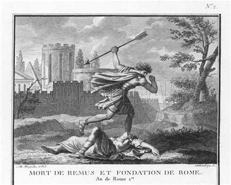Romulus Founds Rome And Kills Remus Romulus Poster Prints Romulus