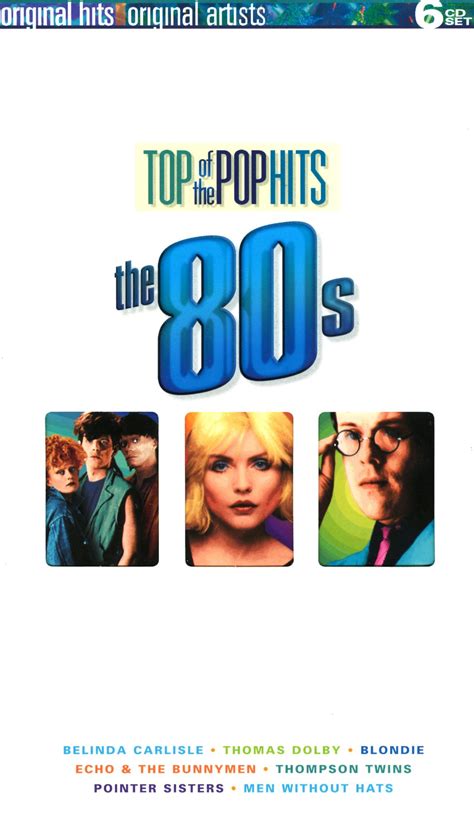 Heavily ingrained in lgbt counterculture, to freely dance was an important. Top of the Pop Hits: The 80s - Various Artists | Songs, Reviews, Credits | AllMusic