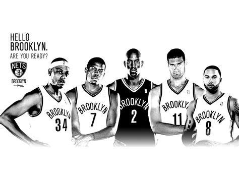 Brooklyn Nets Basketball Team Brooklyn Nets 2014 Nba Team Wallpaper