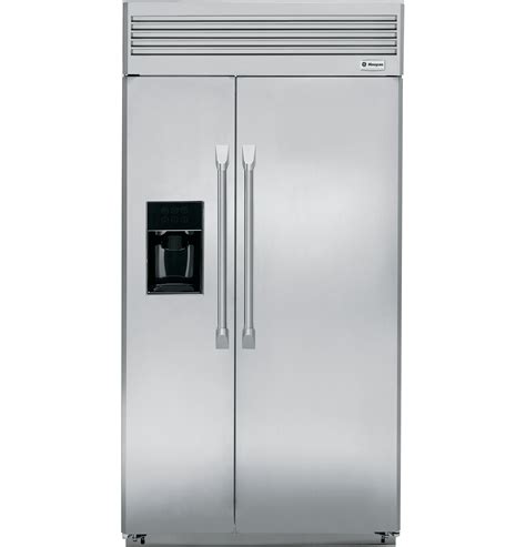 Ge monogram compactor page #3: GE Monogram® 42" Built-In Side-by-Side Refrigerator with ...