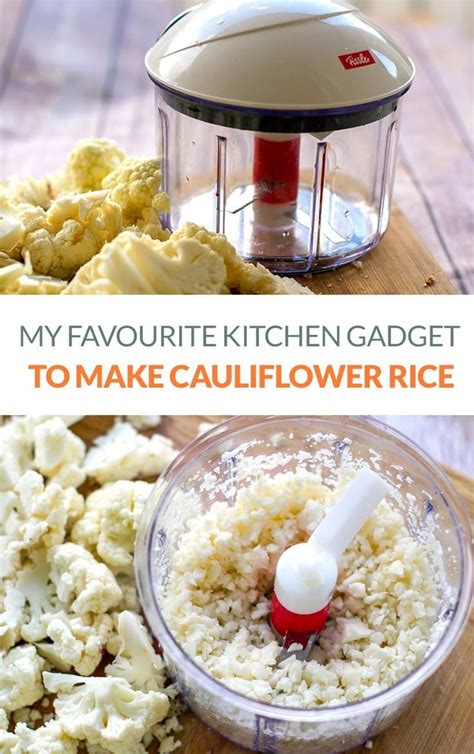 To make cauliflower rice i use the tupperware smooth chopper or extra chef. How to make cauliflower rice using this handy mini # ...