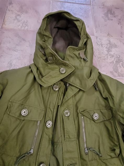 Canadian Army Combat Parka Iecs Gore Tex Large Army Issue