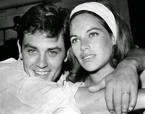 Alain Delon And Nathalie Delon