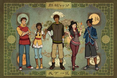 Mackydraws Team Avatar 30 Updated Ill Be Avatar Characters