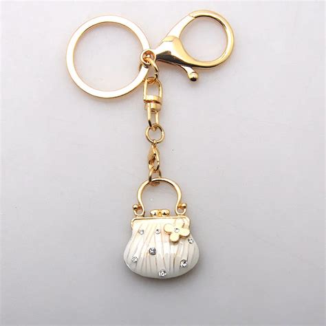 Exquisite Mini Custom Design Shopping Hand Bag Keychain Buy Handbag