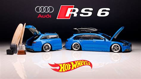 Audi Rs6 Avant Hot Wheels Custom Youtube