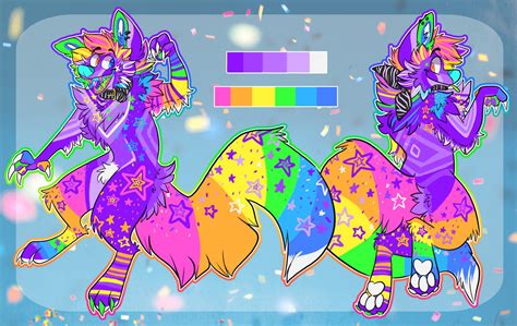 Party Time Sparkledog Adopt Auction Closed By Elkdragon Fur