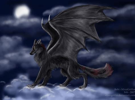 Dragon Wolf Arkhon By Silvergriffin On Deviantart Dragon Wolf