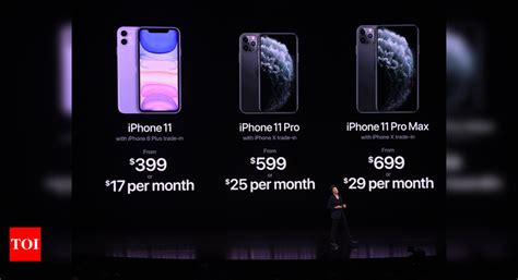 Iphone 11 Price In India Apple Unveils 3 Iphones To Cost Rs 64900