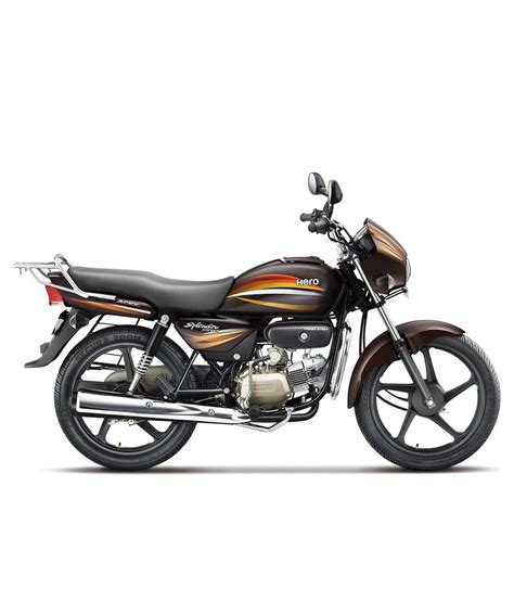The engine is based on the honda cub c100ex with a similar bore and stroke of 50 mm × 49.5 mm (1.97 in × 1.95 in). Hero - Splendor PRO (Black Alloys) - Maple Brown (Book For ...