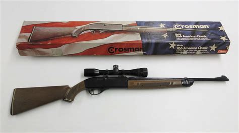 Albrecht Auctions Crosman Pelletbb Rifle Model 766 American Classic