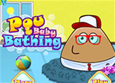 Cómo descargar y jugar pou en pc. Pou Baby Bathing 2 | juegos de Pou - jugar online - descargar - cartoon