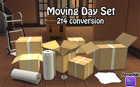 Mustluvcatz Moving Day Clutter Conversions Sims 4 Custom Content
