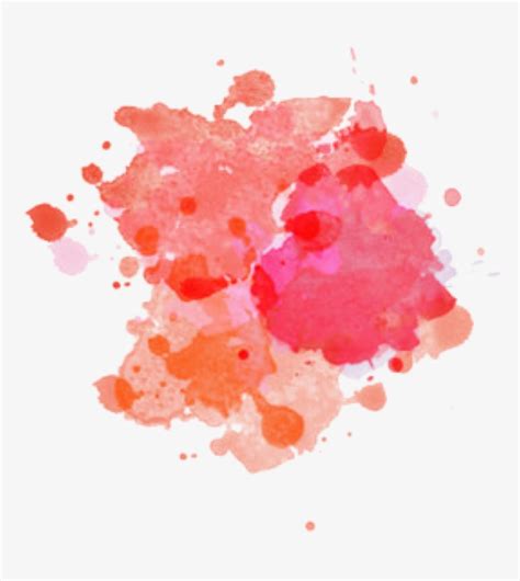 Watercolor Splash Red Png Png Image Transparent Png Free Download On