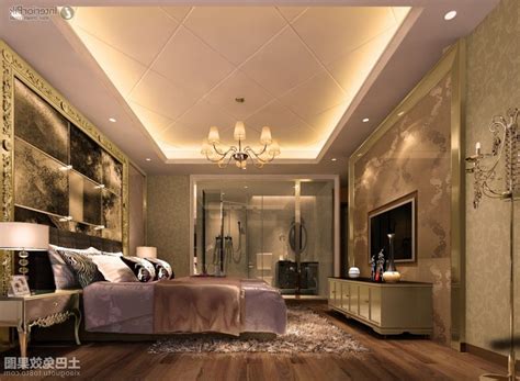 Modern bedroom interior design , round bedroom, gypsum board ceiling, lighting decorations. Gypsum Ceiling Modern Designs Pertaining To Gypsum Ceiling ...