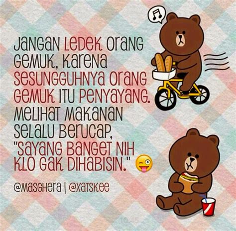 Gambar Dan Kata Kata Lucu Orang Gemuk | Stok Gambar Lucu