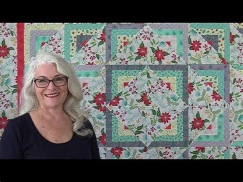 See more ideas about log cabin quilt pattern, log cabin quilt, log cabin quilt blocks. Flowers on the Half-Log Cabin - YouTube in 2020 | Log ...