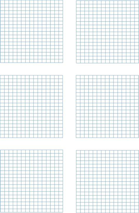 Printable Graph Papers With Free Pdf Full Page 4 Per Page 6 Per Page
