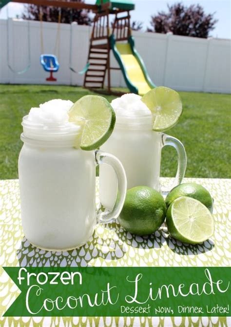 This refreshing lime drink has a tangy pop that will make you smile…at least, it did for us! Frozen Coconut Limeade | Recipe | Smoothie drinks, Limeade ...