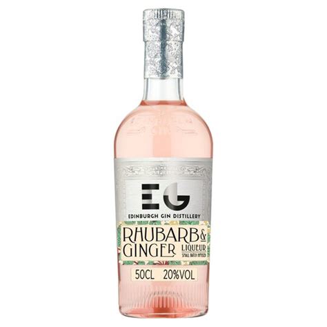 Edinburgh Gins Rhubarb And Ginger Liqueur 50cl Tesco Groceries