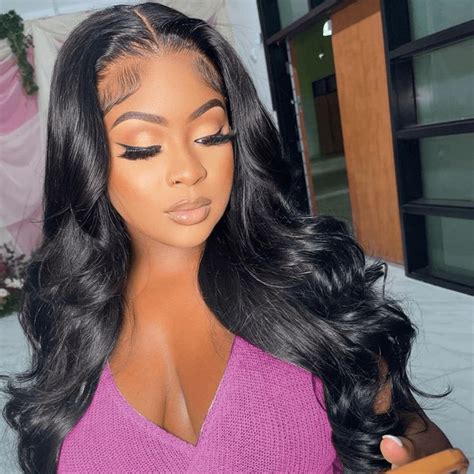 US OFF Hd Transparent Lace Body Wave Lace Front Wigs Human Hair Inch Lace