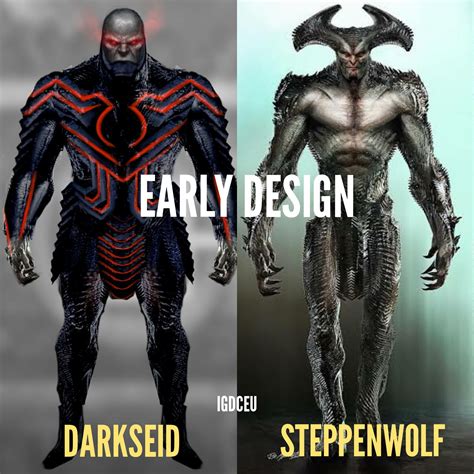 Steppenwolf went about outsmarting and outfighting supes until he made a mistake and lost the advantage. Ben Snyderos on Twitter: "Darkseid design looks similar to ...