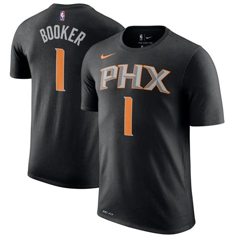 Chris paul's heroic first season with the phoenix suns ends in nba finals loss . Men's Phoenix Suns Devin Booker Nike Black Name & Number ...