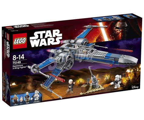 Lego Star Wars Juego De Construcción Con 740 Piezas Resistance X Wing