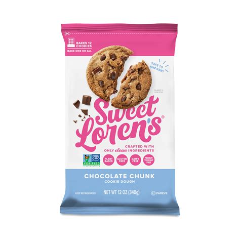 Sweet Lorens Cookie Dough Chocolate Chunk Thrive Market