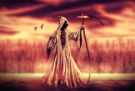 Grim Reaper Stock Illustration Illustration Of Devil 86647394