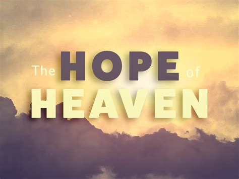 Hope Of Heaven Is It A Physical Place Cornerstone Church Lone Tree