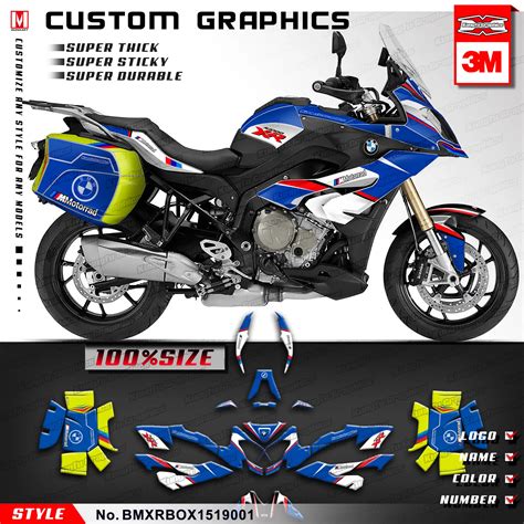 Kungfu Graphics Motorcycle Decals Vinyl Stickers Full Kit For Bmw
