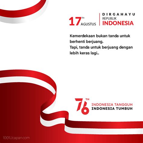 Gambar Ucapan Hari Kemerdekaan Indonesia Terbaru Riset