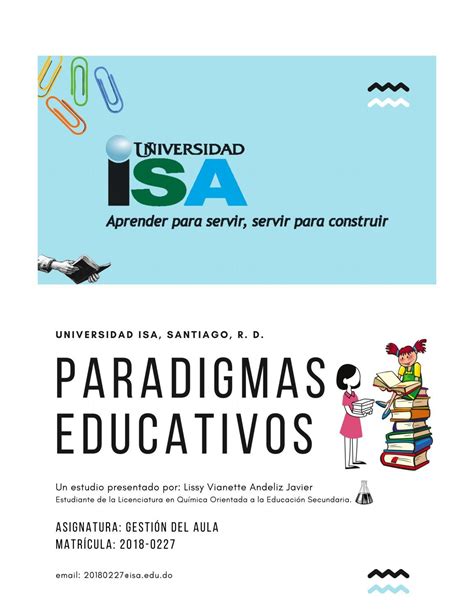 Paradigmas Educativos By Lissyandeliz Issuu