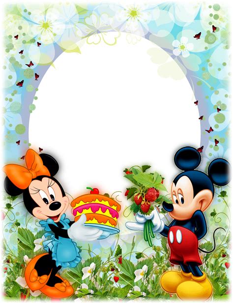 Minnie Mouse Frame Png Free Logo Image