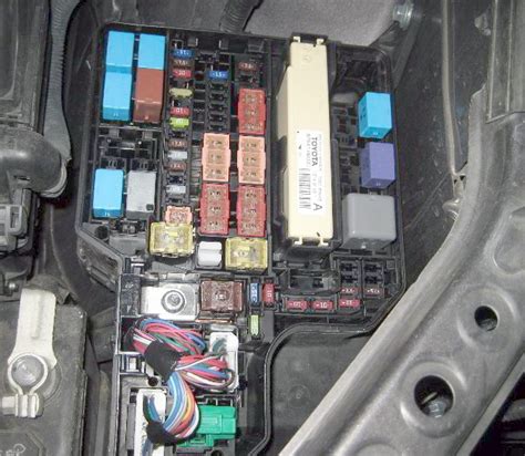 Fuse Box Diagram Toyota Sienna 3g And Relay With Assignment And Location