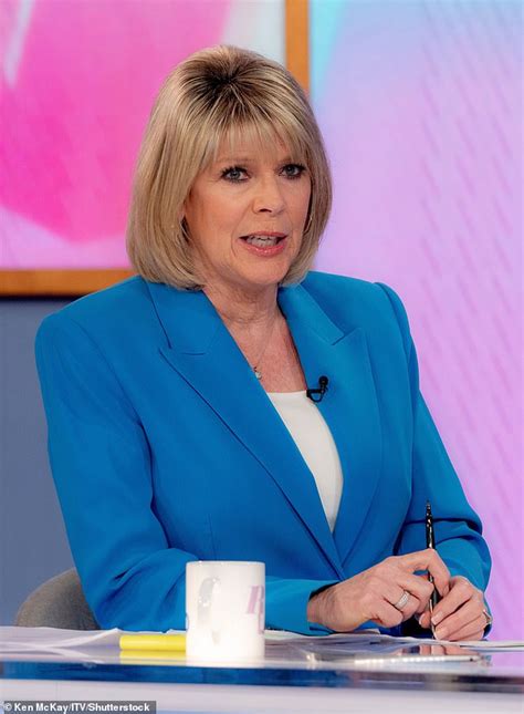 ruth langsford shares health update with fans after taking time away from itv s loose women