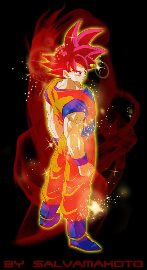Super Saiyan God By Salvamakoto On Deviantart Dragon Ball Z Dragon