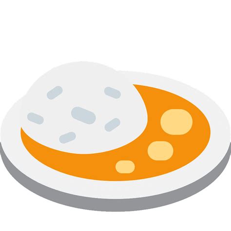 Curry Rice Emoji Clipart Free Download Transparent PNG Creazilla