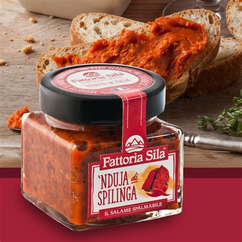 Pacco Nduja Di Spilinga Calabrese 3 Pezzi Fattoria Sila