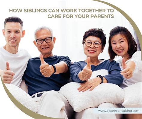 In This Together How Siblings Can Work Together To Care For Your Parents