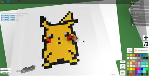 Cute Drawing 4 Roblox Pixel Full Body By Ryan Pikachu On Deviantart