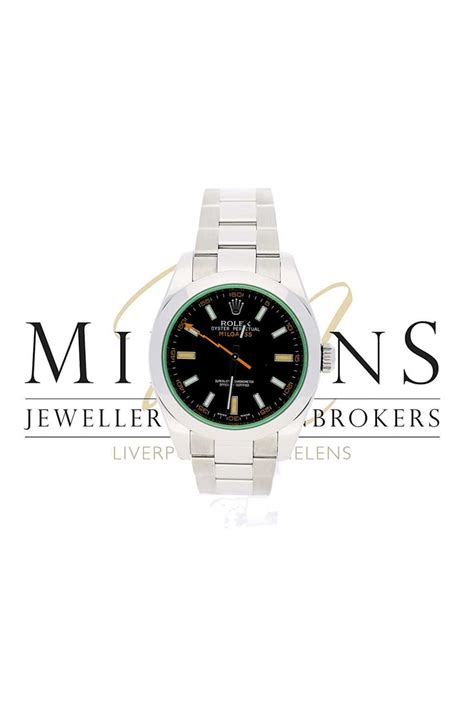 To check rolex price rolex ราคา, which is the term in thai, please follow the link. Second Hand Rolex Milgauss Green Tint 116400GV | Miltons ...