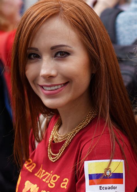 Latina Elizabeth Latina Redhead From Ecuador Rhd2016 Eddy Van 3000 Flickr