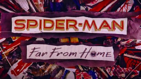 Far From Home End Credit Spider Manfar From Home Hd Sigmapuraa Youtube