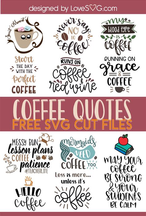 In Coffee We Trust Svg Coffee Svg Cricut Files Instant Download Coffee