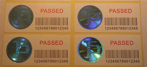 Holosticker Hologram Security Labels